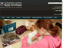 Tablet Screenshot of csrl.qc.ca